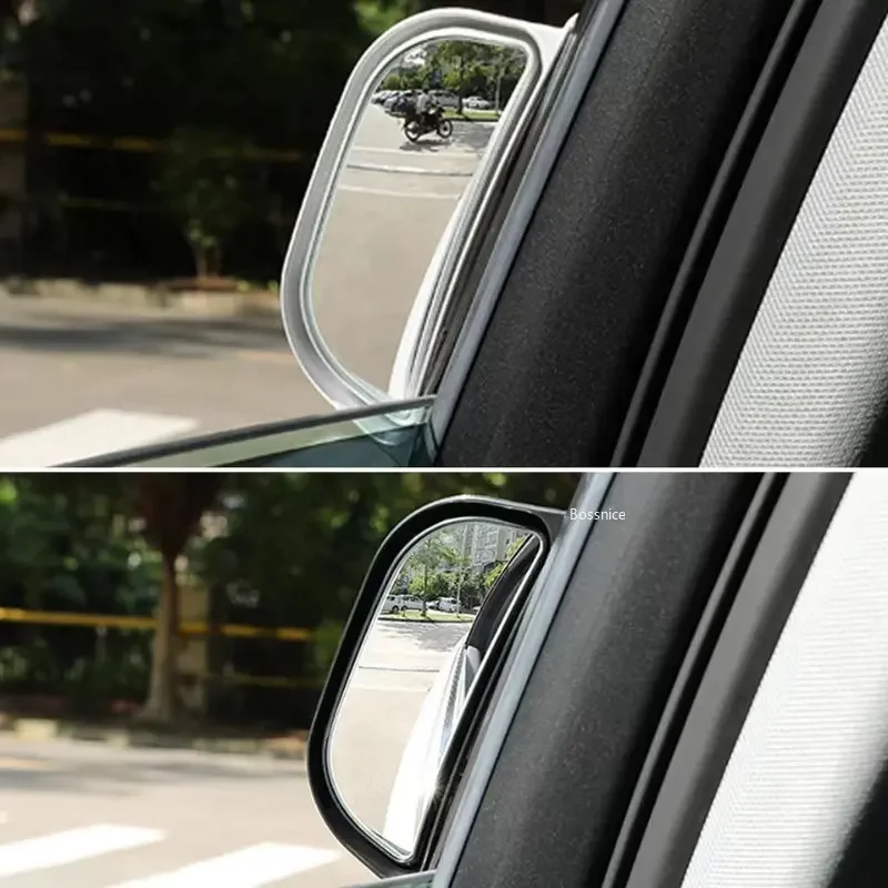 

Универсальное автомобильное зеркало заднего вида, широкоугольное зеркало для слепых зон, стойка B, заднее сиденье, вспомогательное зеркало наблюдения, безопасные инструменты для вождения