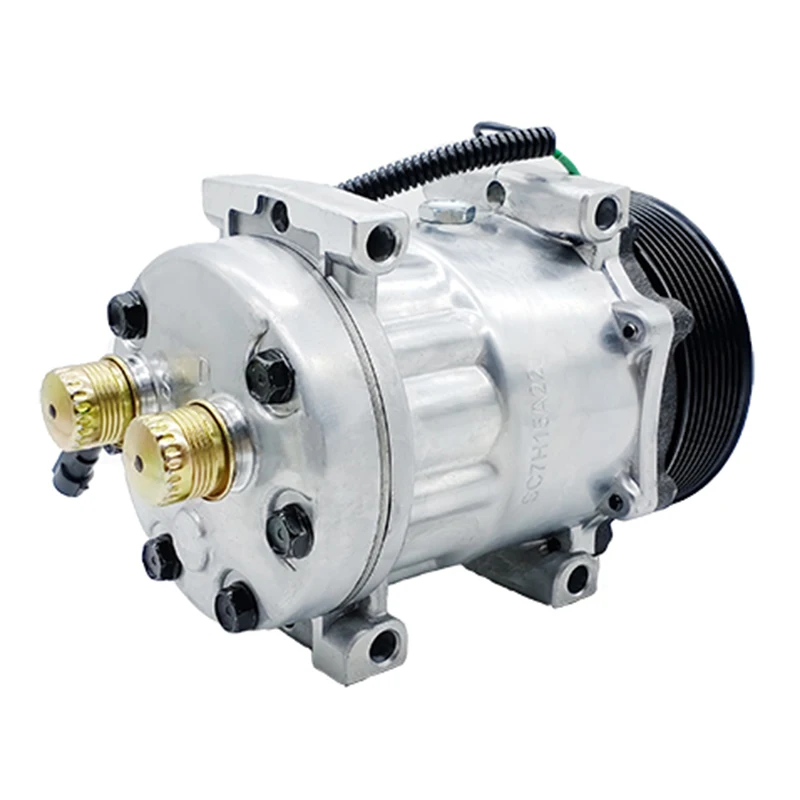 SD7H15 7H15 AC Compressor 24V for Iveco EuroCargo/Eurostar JCB Tractor Truck 4894306 504185596 550197 8500795