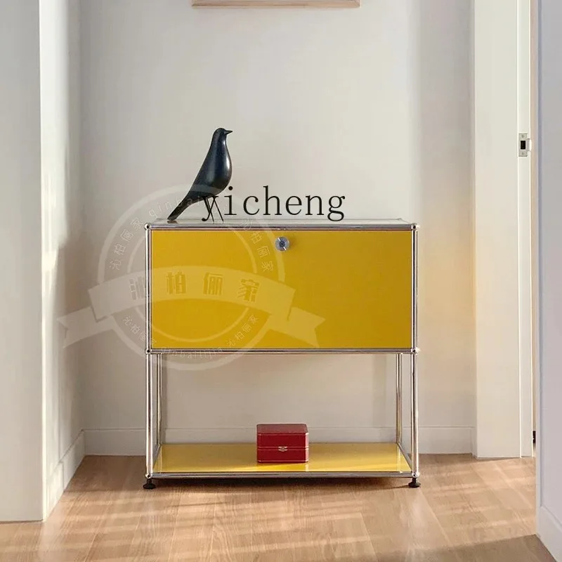 Internet Celebrity Combination Module Cabinet Decorative Cabinet Nordic Light Luxury Medieval LockerD24