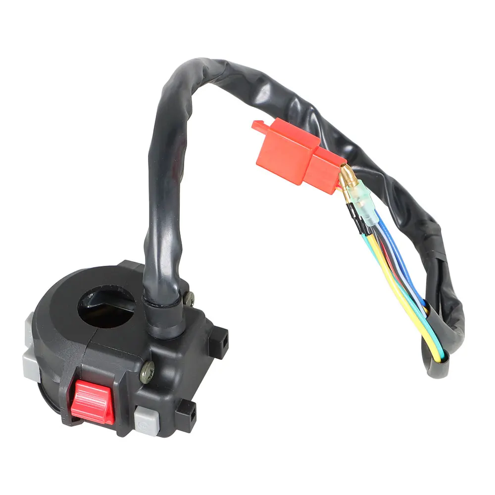 Faro anteriore con interruttore di arresto per manubrio sinistro per Yamaha Blaster 200 YFS200 1988-2001