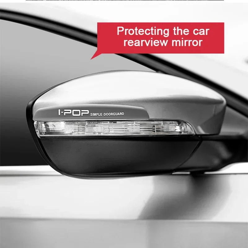 6Pcs Auto Car Door Edge Protection Guards Buffer Trim Molding Protection Strip Scratch Protector Car Door Crash Bar dla Audi BMW