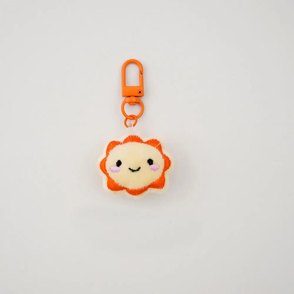 Kawaii Cartoon Cute Plush Bear Keyring Tiger Cloud Rabbit Keychain Korean Mouse Pendant