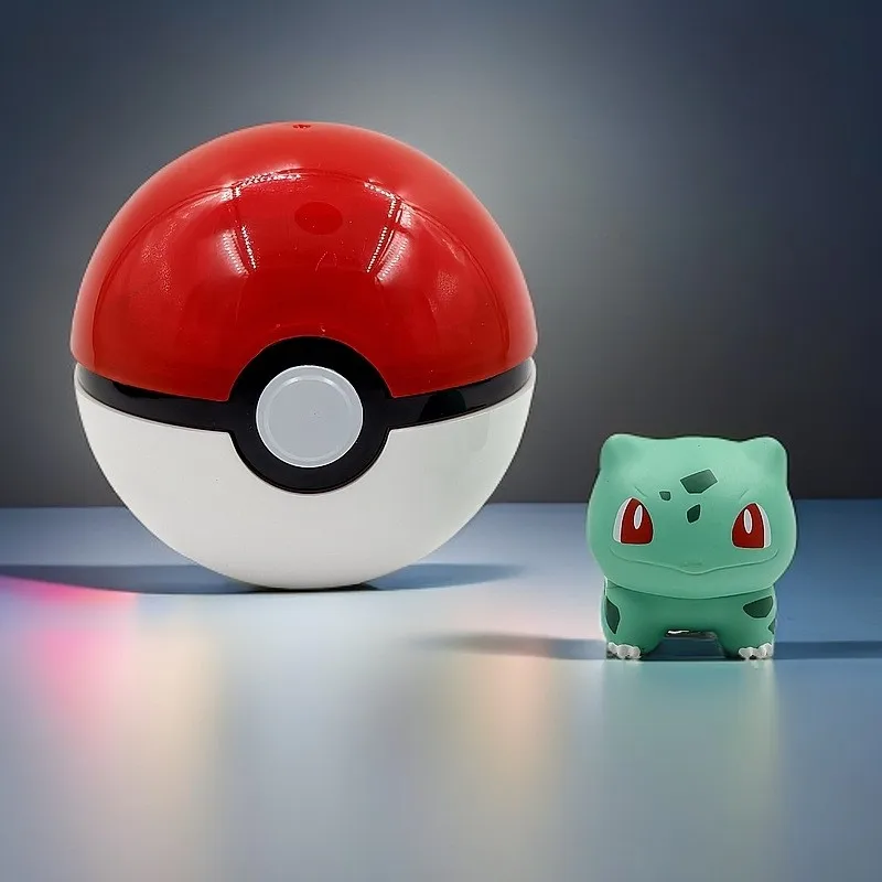 Authentic Pok é mon PokéBall Action Figure Pikachu PSYDUCK EEVEE SQUIRTLE BULBASAUR Handmade Doll Children's Toy Christmas Gift