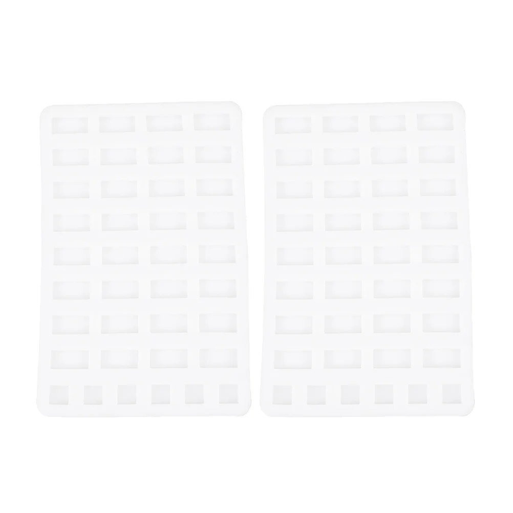 

2pcs Miniature Brick Mold Flexible Silicone Building Accessories Craft Tools Sand Table Landscape DIY Decorations Mini Bricks