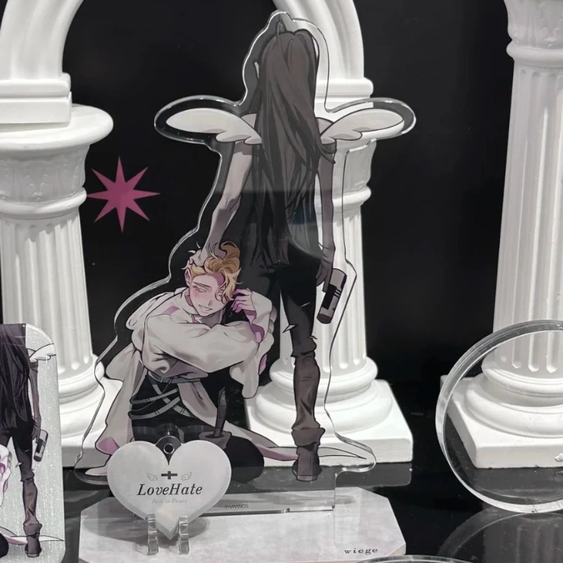 Anime Alien Bühne Mizi Sua Till Ivan Hyuna Cosplay Stehende Platte Kawaii Acryl Figur Stand Zubehör Ornament Prop