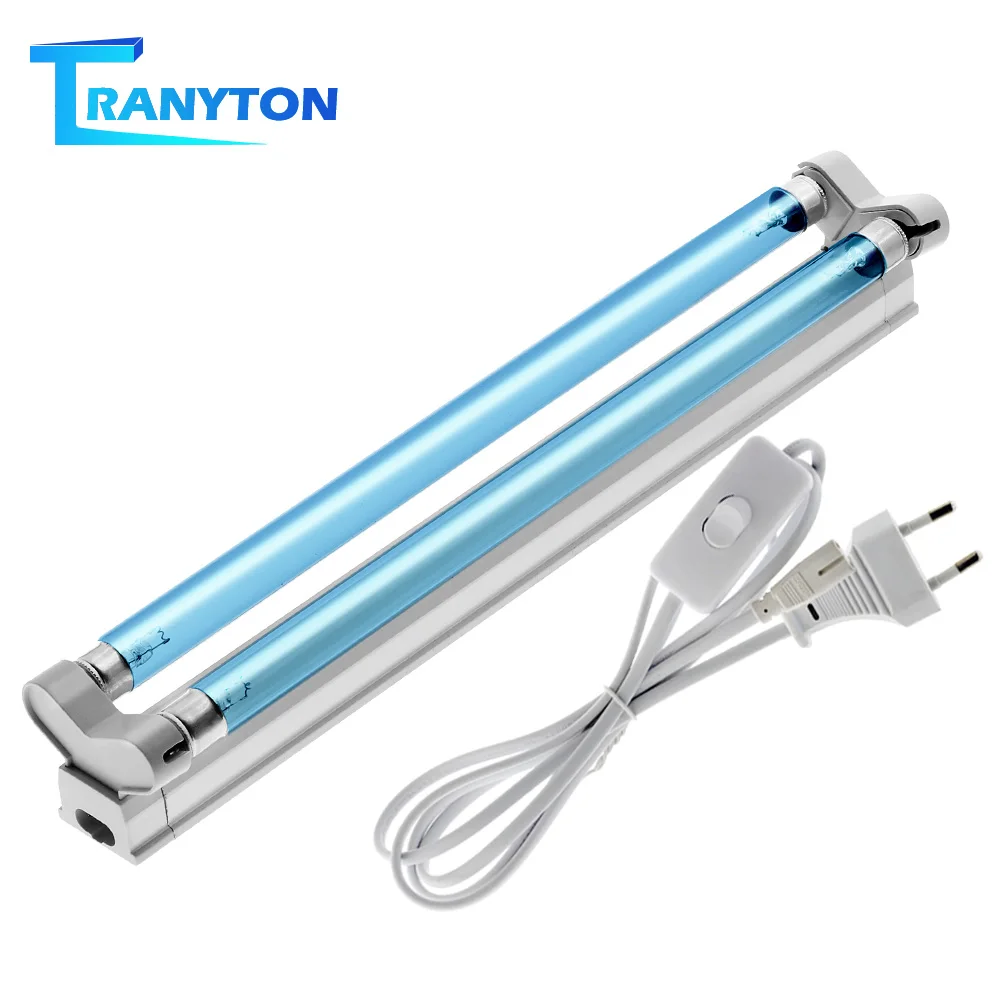 Ultraviolet Germicidal Light T5 Double Tube 16W UVC UVD Sterilizer lamp Ozone Generator Disinfection Deodor Bar Tube