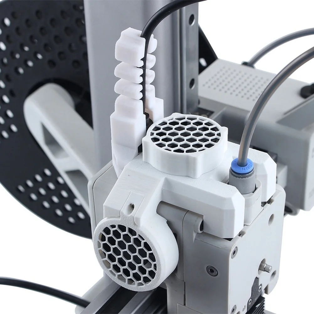 Extruder Hot End Cooling Fan for Bambu Lab A1 A1 For Mini For 3D Printer Dual Fan System with Printhead Holder and Cables
