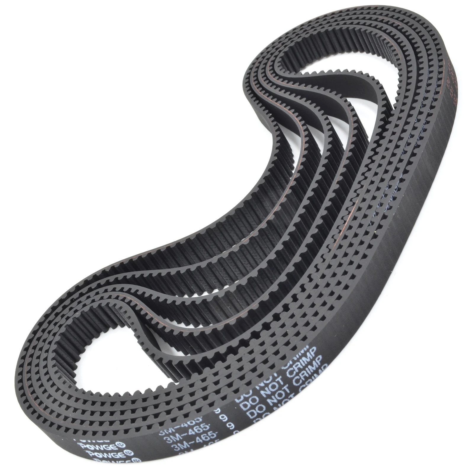 POWGE HTD 3M Timing belt Lp=450 453 456 459 462 465 468 471 474 477 480 483 486 489 492 495 498 501 504 507 Width 6-30mm Rubber