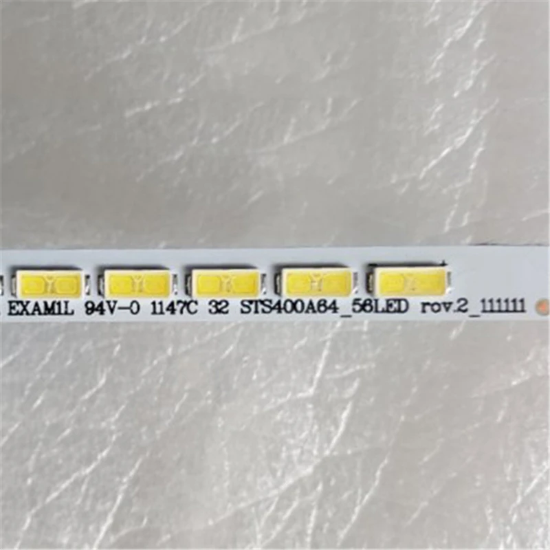 LED バックライトストリップ 東芝 40HL933RK 40RL953B 40RL900A 40RL938 40RL953 40TL962RB バー STS400A64/STS400A75_56LED_REV.2.1