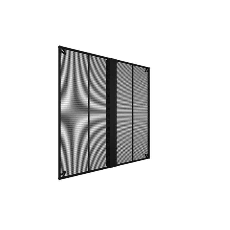 2025 Hot Sale HD Transparent Mesh Module Display 3D LED Transparent Glass Advertising LED Screen