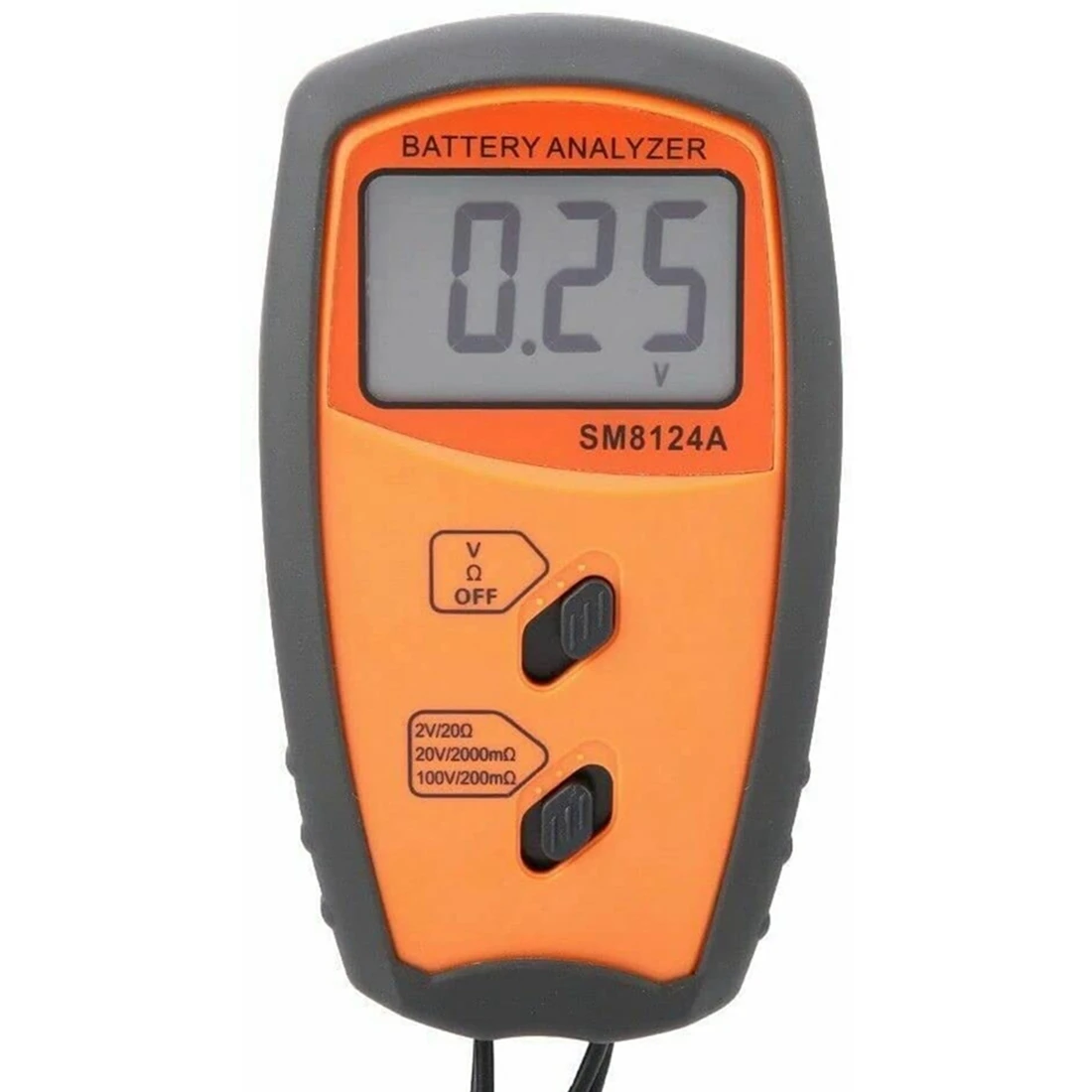 SM8124 Internal Battery Resistance Impedance Meter Battery Resistance Voltmeter 200V Battery Tester Low Voltage Prompt