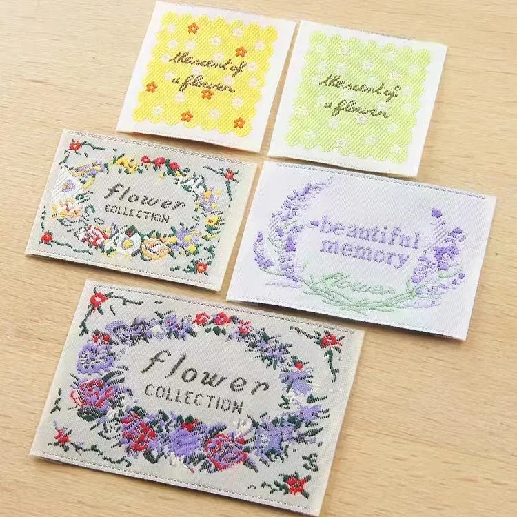 Cloth Garment Labels, Exquisite Printing, Handmade DIY