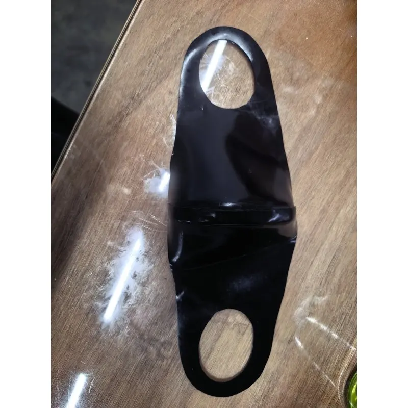 double-layer latex mask, three-dimensional, invisible, outer layer thickness of 1.0