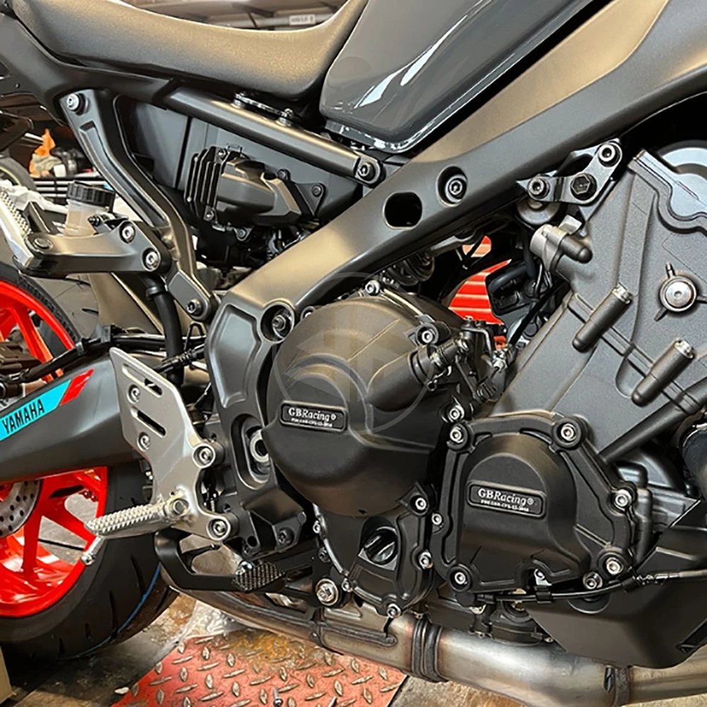 For YAMAHA MT-09, MT-09 SP, FZ-09, Tracer, Tracer GT + & Scrambler 2021-2026 Motorcycle Accessories GB Racing Engine Protection
