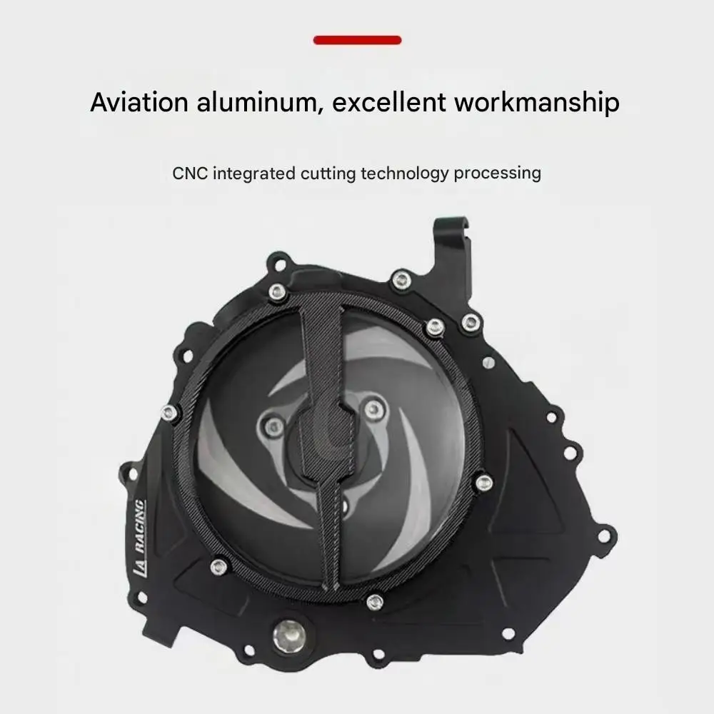 【Perfect fit】Applicable for Kawasaki Eliminator500 modified transparent clutch cover retro decorative engine side cover