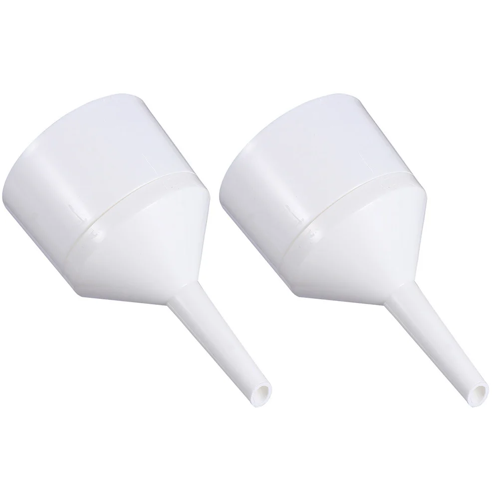 2 قطعة قمع مرشح بلاستيكي ارتفاع درجة الحرارة حمض القلويات مقاومة لأداة قمع بوخنر للتجربة المختبرية