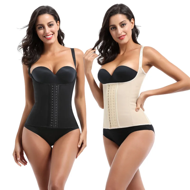 

Waist and abdomen corset rubber adjustable small shoulder girdle waistcoat female