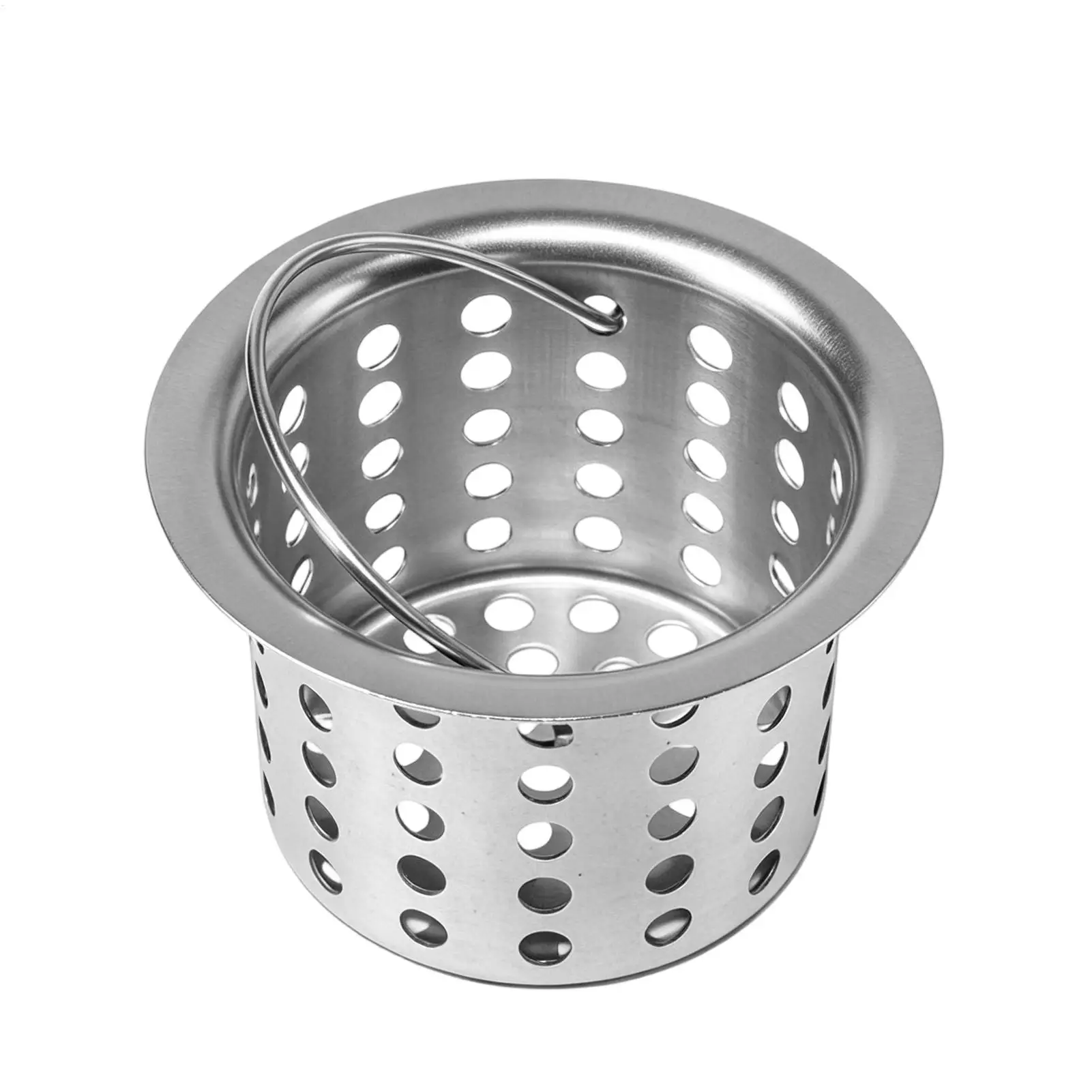 Water Drain Strainer Sink Sewer Filter Stainless Steel Kitchen Anti-clog Stopper Sink Waste Screen For Home Cooking Families