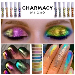 CHARMACY Glitter Liquid Eyeshadow Duochrome 40 Color Long-lasting High Quality Luxury Eye Shadow Make-up for Women Cosmetic