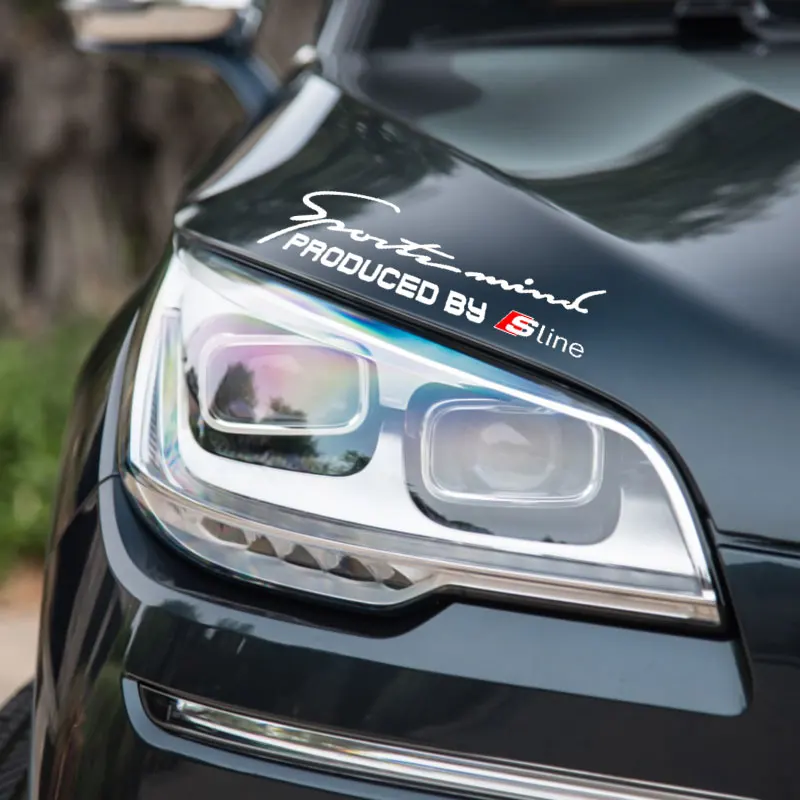 Sport Style Car Body Sticker Waterproof Auto Window Decal Emblem For Audi Q7 Q3 Q5L S4 S5 S6 S7 S8 A6 A3 A4 A7 A5 RS3 RS4 view 5