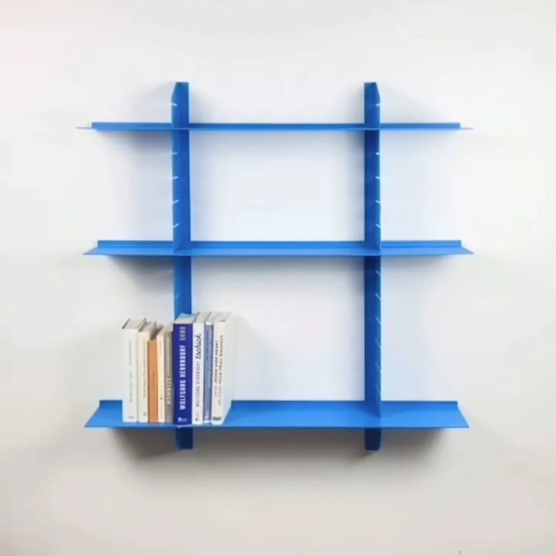 PYH wall rack is practical and movable, left and right can be freely adjusted, easy to store metal shelves
