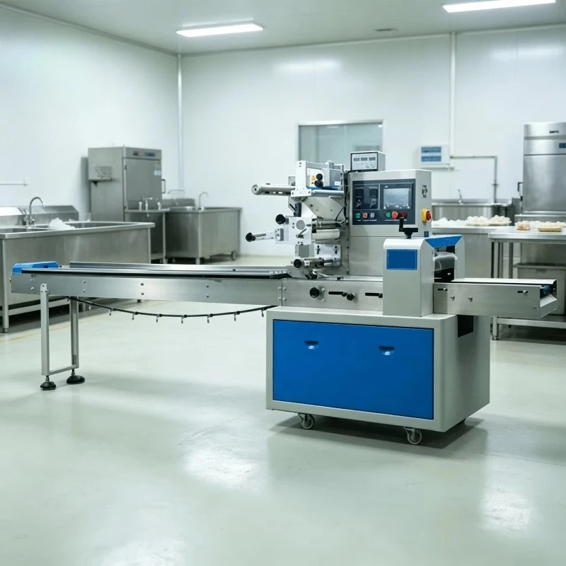 Multi-function Automatic Part Horizontal Energy Flat Sachet Soap Bar Pillow Packing With Auto Feeder Packaging Machine
