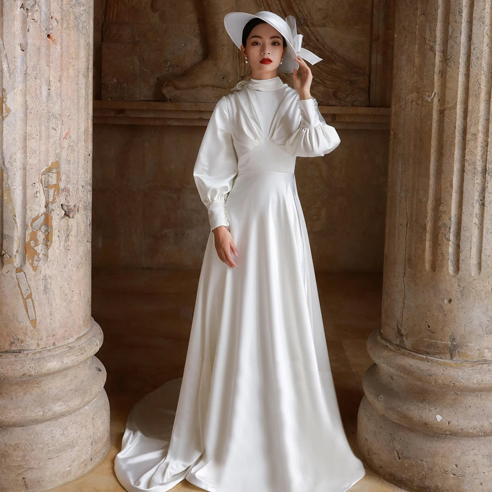 midi dress length MEROKEETY Women's 2025 Fall Long Sleeve Floral Off Shoulder Wedding Guest Formal Long Flowy Dresses, Apricot, Small at Amazon Women's Clothing store My Actual Bust is:66
