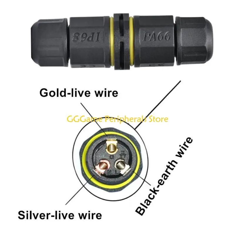 U55B Cable Adapter Quick Coupling 2p/3/4/5pin Connector Screw Connection Terminals