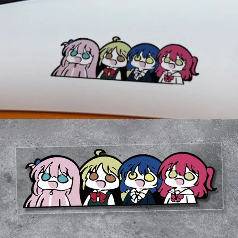 

1PC JDM Anime Motorcycle Sticker Personality Decoration for Motorbike Side Panel Front Fairing Car Window Body Vinyl Decal