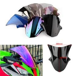 Motorcycle Double Bubble Windshield Deflector Protector Wind Screen For Kawasaki Ninja ZX-10R ZX10R ZX 10R 2011 - 2013 2014 2015