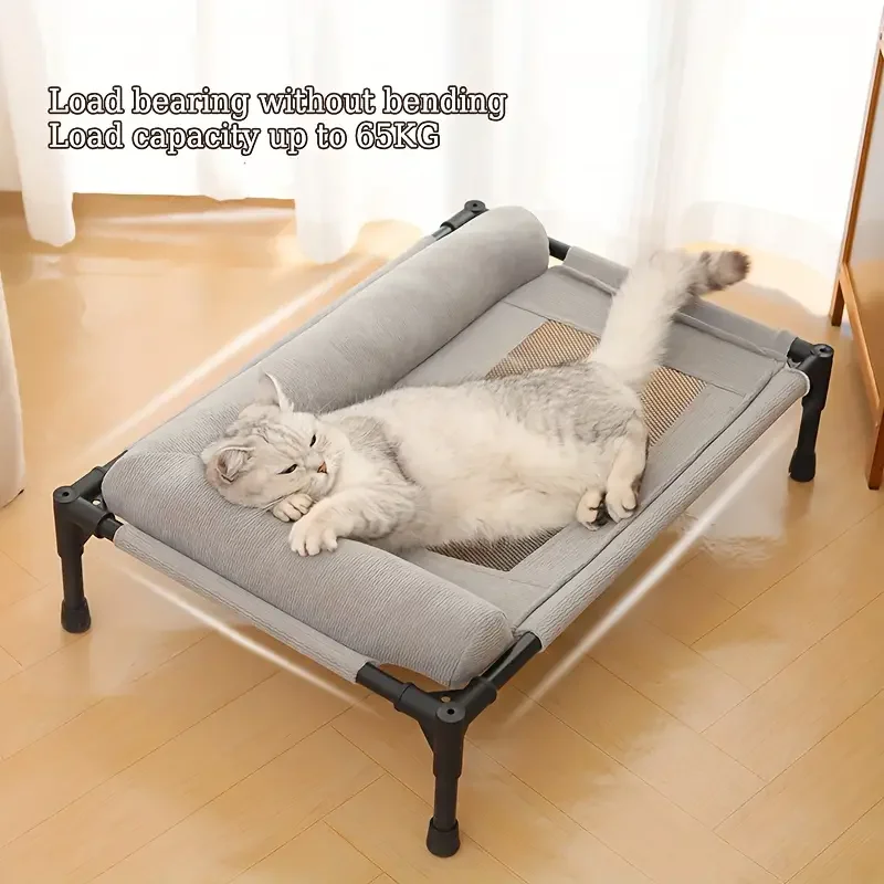 

Походная кровать для домашних животных может быть разобранная, вымытая, собранная и дышащая. Кровать для собак и кошек подходит для всех сезонов.