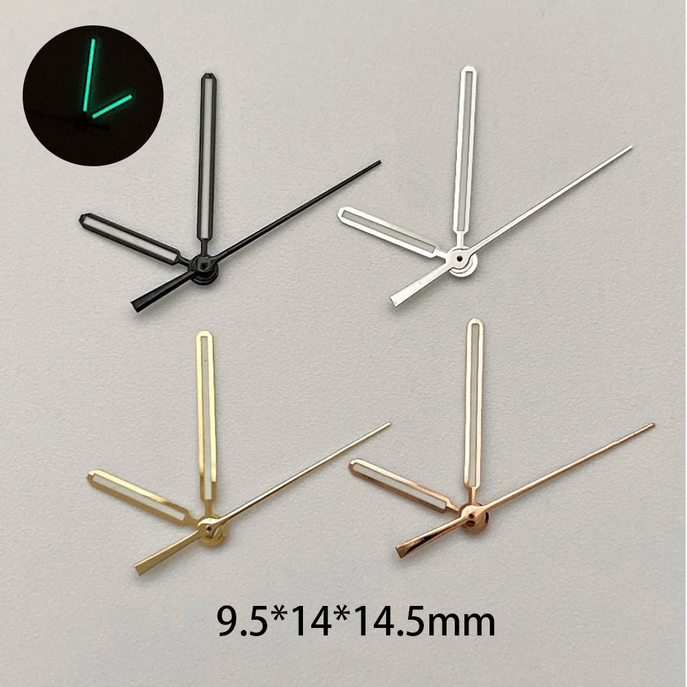 

A P Watch Hands Watch Needles Green Luminous Fit NH35/NH36 Movement Silvery/Black/Gold/Rose/Gold/Black Watches Accessories