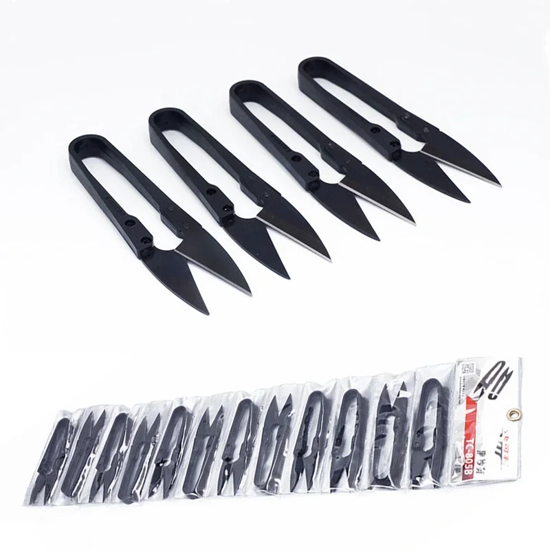 30/20Pcs U Stainless Steel Scissor Sewing Thread Scissors Shear Thread Cutter for Trimming Threads Stitch DIY Cutting Tools