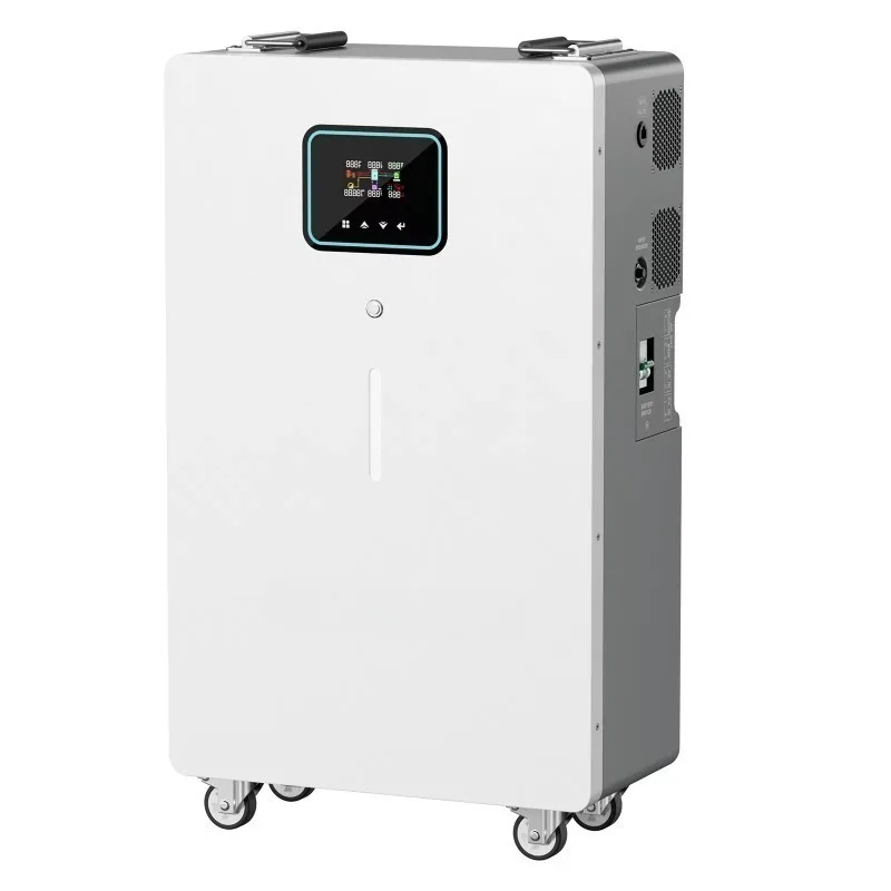 One Set Series 6.2KW 100AH Solar Battery Lithium LiFePO4 Vertical Solar Energy Storage System Home Power Solar System