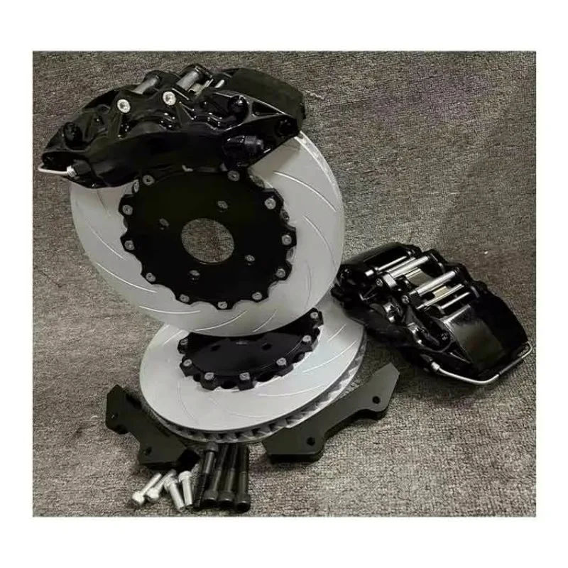 

Modified Racing Brake Caliper 4 Port Calipers Sport Brake 6 Piston 330*28mm Big Brake Kit