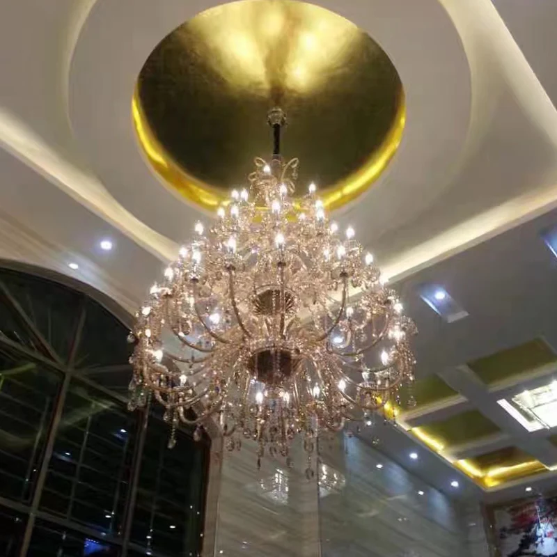 Modern Chandeliers Lighting Large Chandeliers For Foyers Hanging Crystal Chandelier Lighting Glass Crystals For Chandeliers