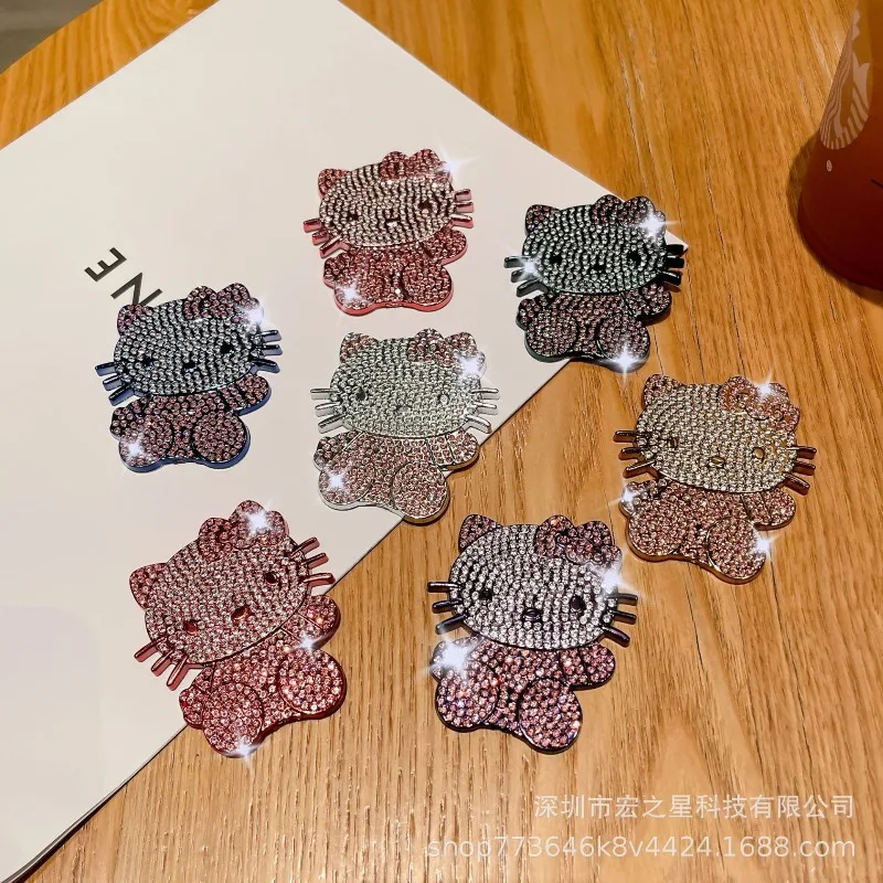 

Kawaii Hello Kitty Accessories Cute Anime Women Products Backpack Clothes Back Adhesive Material Decoration Girl Gift Wholesale