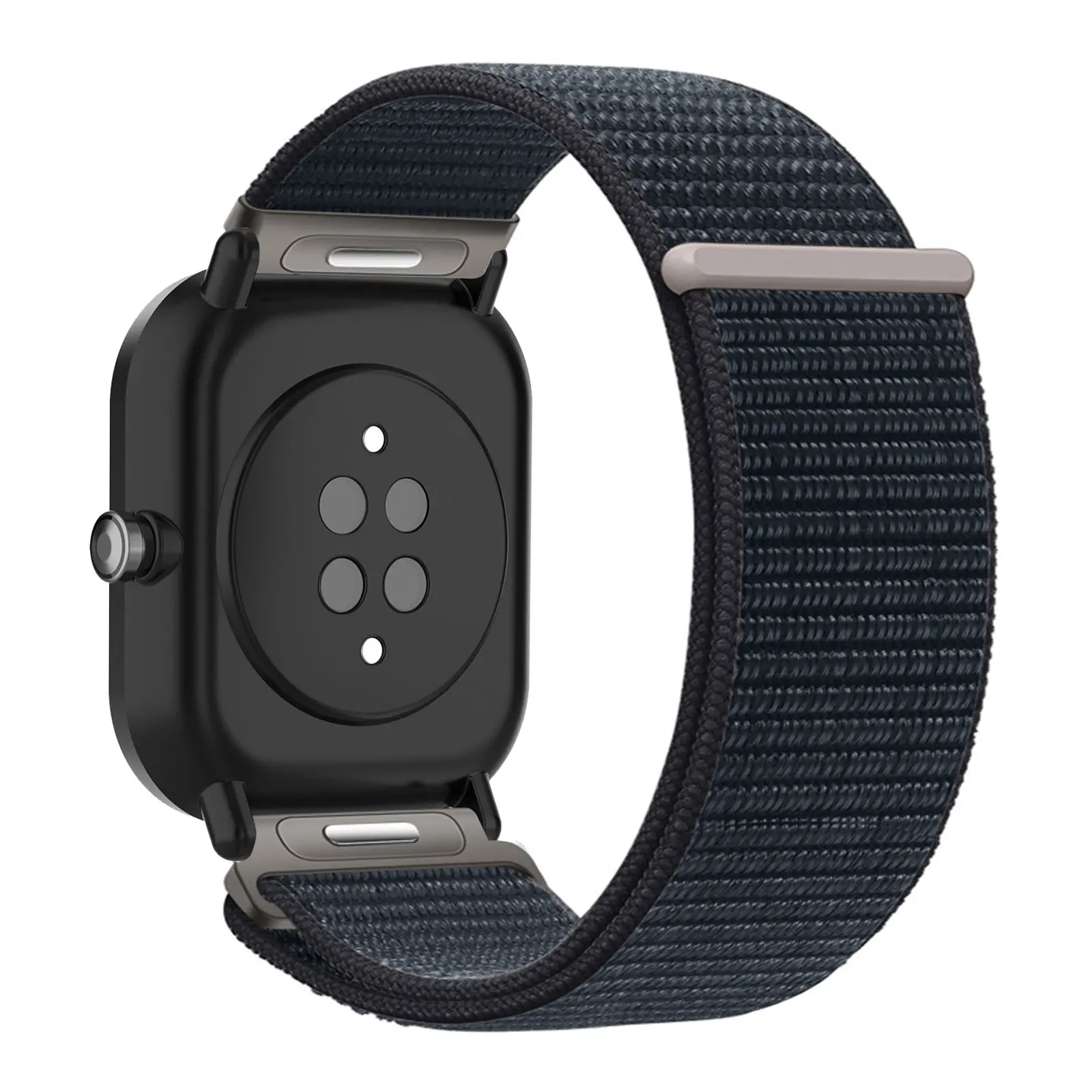 Nylon Bands for Amazfit Bip 3 Pro/Bip 3/Bip U Pro/Bip U/Bip S/Bip S Lite/Bip with Velcro and Snap fastener