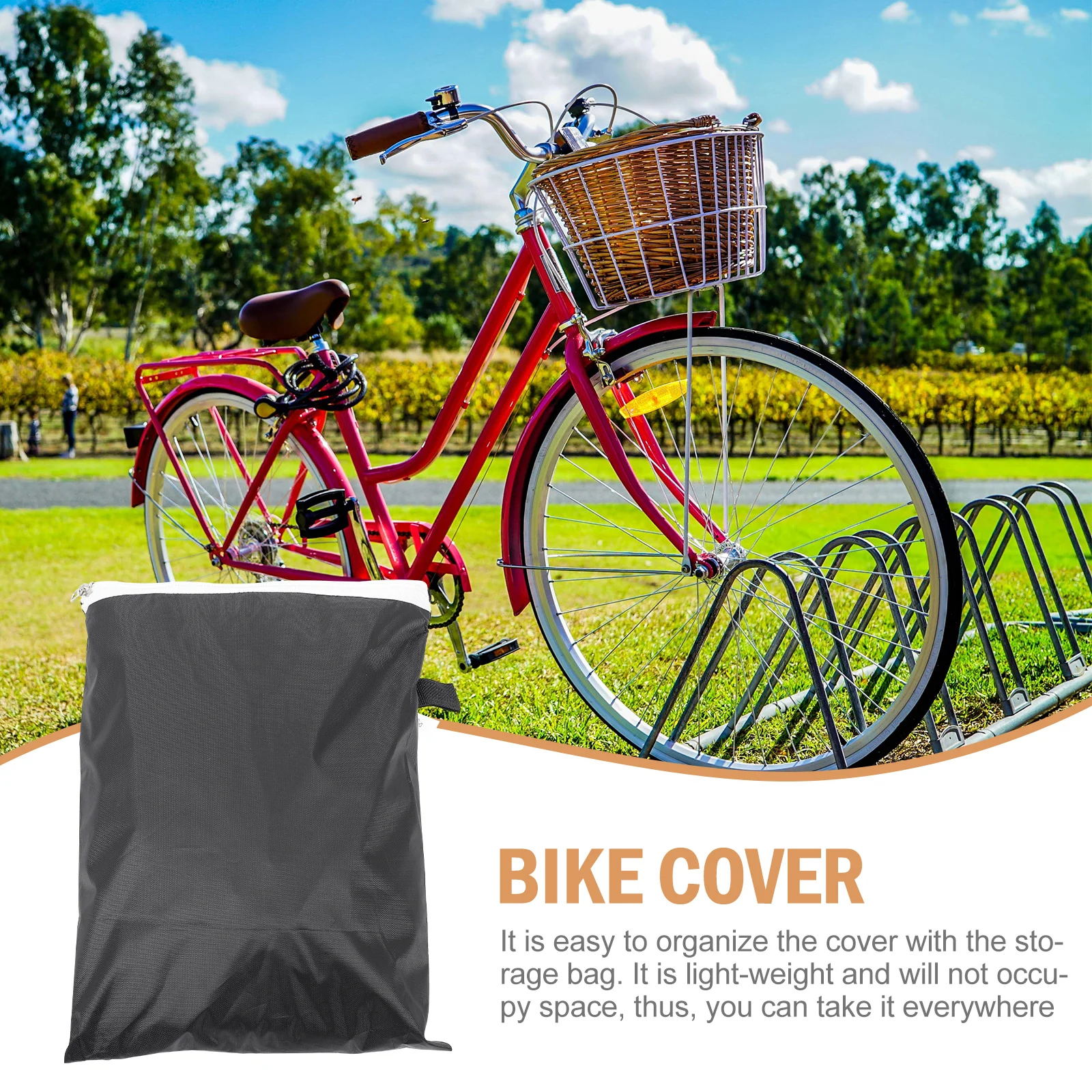 

Sun Protection Waterproof Car Cover Miss Padded 210d Oxford Cloth Mountain Bike Protective