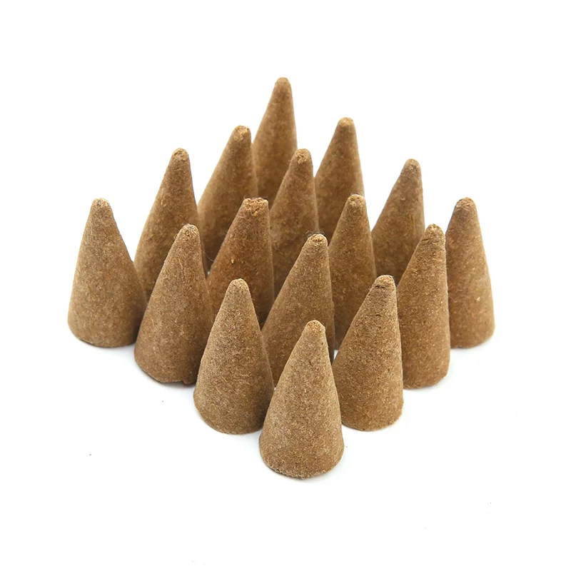 20/50 قطعة مخاريط البخور بنكهة بالو سانتو وايت سيج، مناسبة للمنزل واليوجا والتأمل