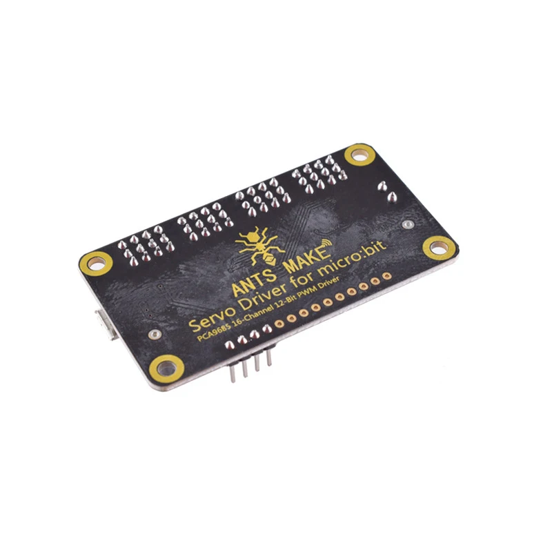 Micro:Bit Servo Driver Board Expansion Board 16-Way Servo PWM Driver Module I2C Interface