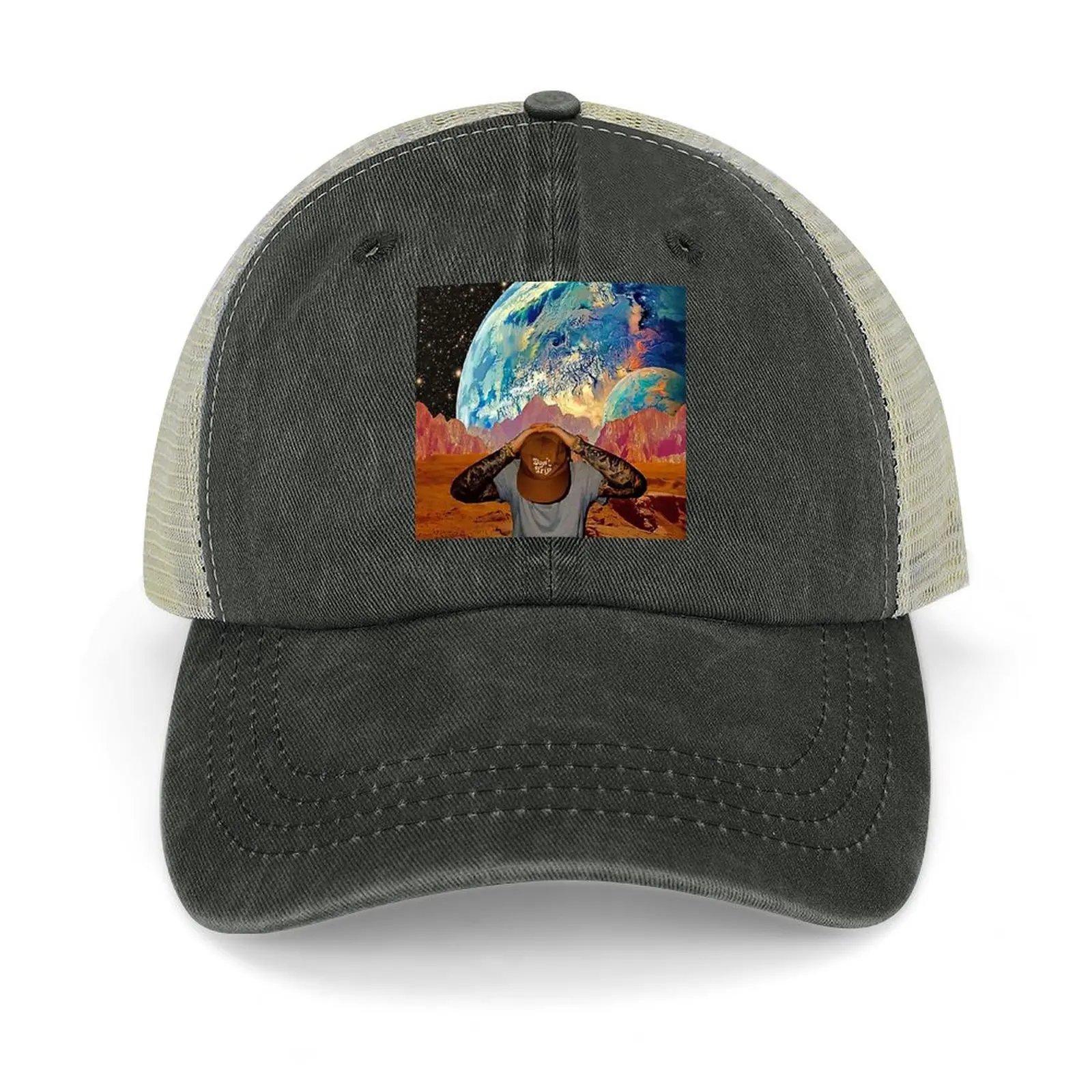 

dont trip in galaxy Baseball Cap Hat men funny hat Hat Man Luxury derby Women's Hats For The Sun Men's