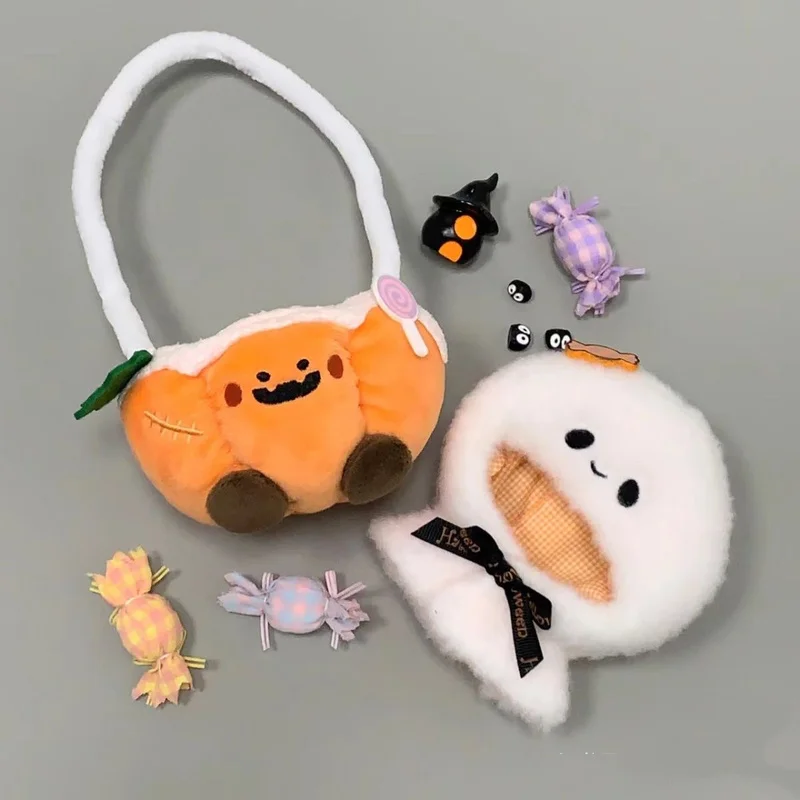 

10 см серия Хэллоуина, если вы не подарите конфет, это не проблемается, милое платье, сменная хлопковая кукла, тело в виде морской звезды, обычное тело