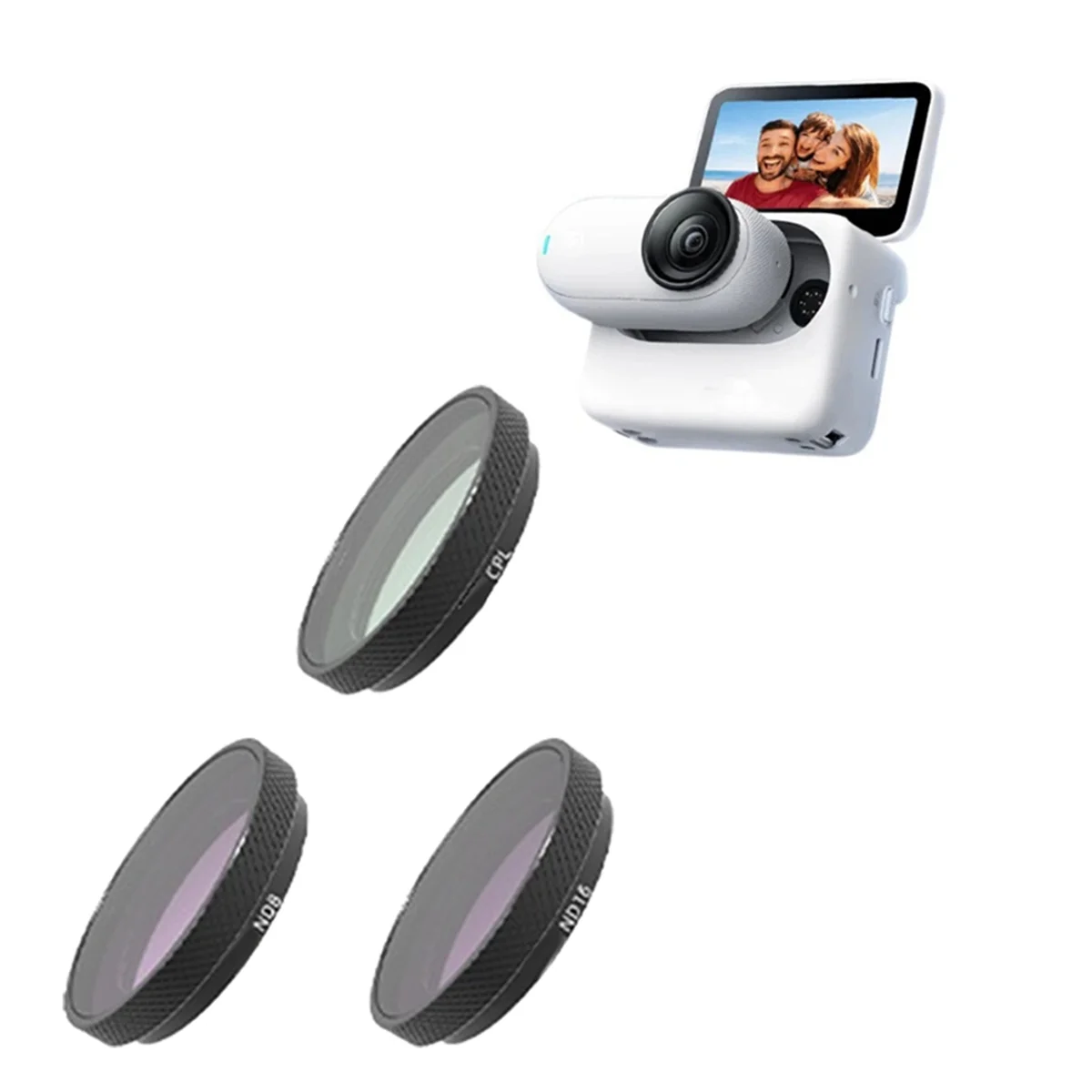 Camera Lens Filter for GO3S CPL ND8 ND16 Lens Filter Circular Polarizer Camera Filter Accessories