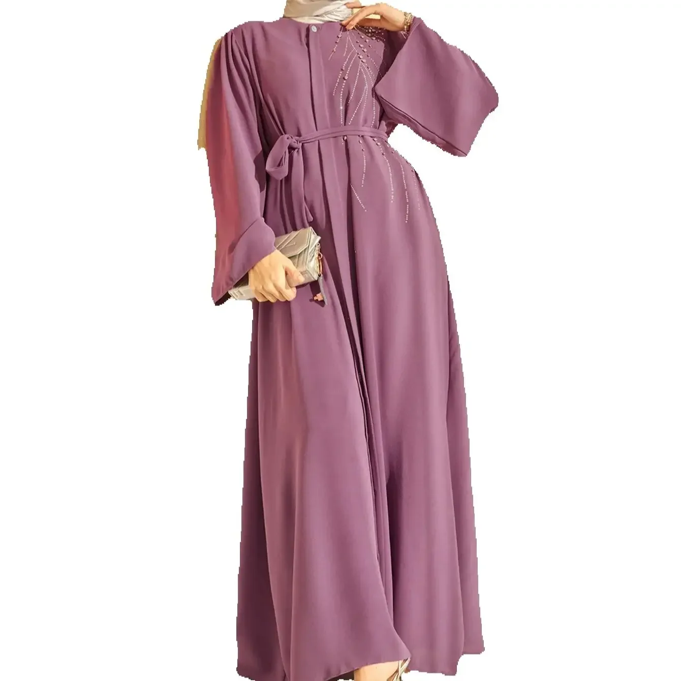 

Абайи с бриллиантами для женщин на Рамадан 2026: мусульманские платья макси с поясом, кафтаны из Дубая, Турции, Марокко, женские кафтаны, джалабии (Ближний Восток)