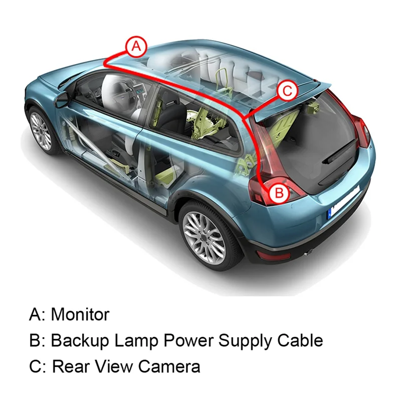 Classy-Channel Converter Front And Rear View Reversing System Car Parking Camera Video Two-Way Control Box With Manual Switch