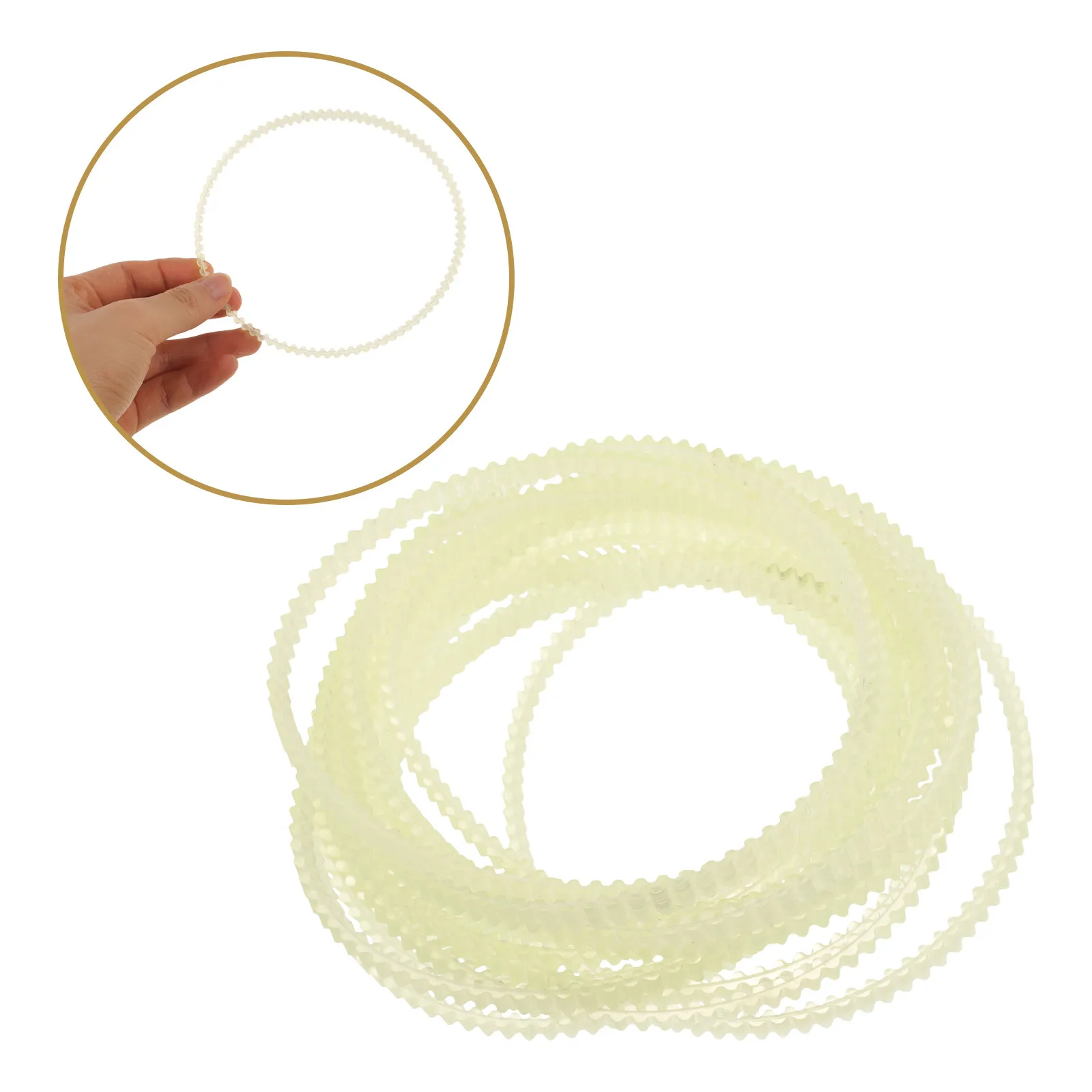20Pcs Sewing Machine Belt Sturdy Flexible Rubber Belt for Pedal Treadle Sewing Machine Home Craft Tailor Beginner Professional