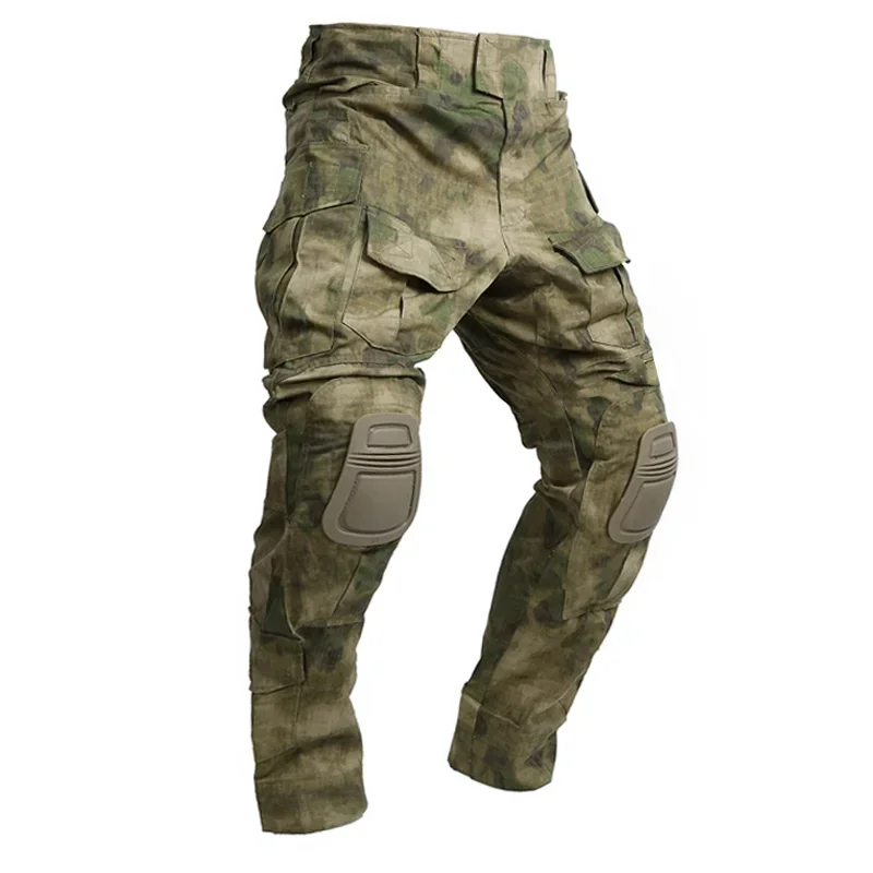 Men's Tactical Cargo Pants Camouflage Trouser with Protective Knee Pads for Trekking And Hunting Tactical Cargo Pants