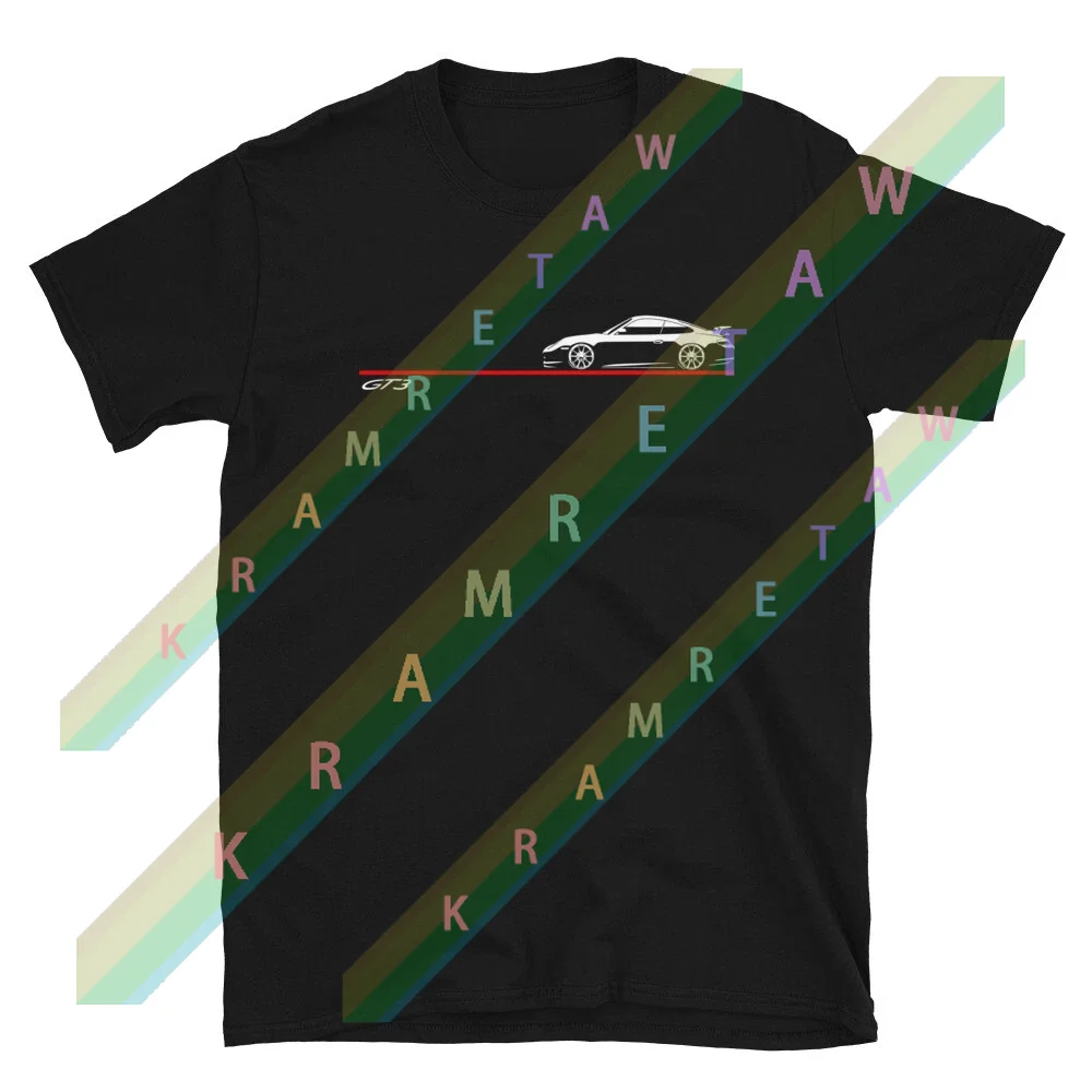 

New summer Men T Shirt Casual 996 GT3 991 996 T-shirt Graphic Short Sleeves 100% Cotton Cool Tee