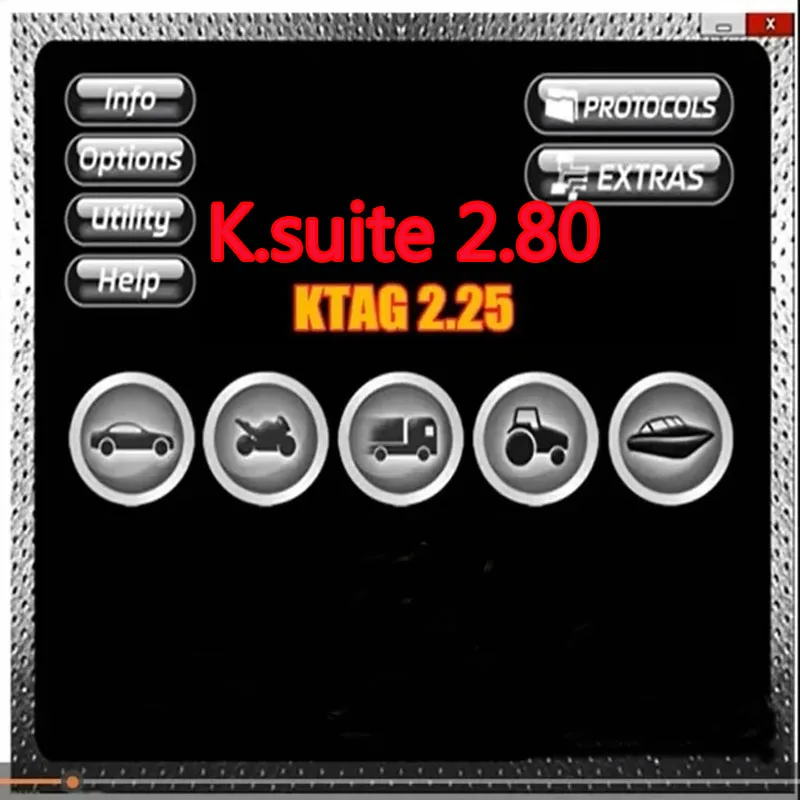 KESS V2.80 Software For Kess V5.017 Ksuite 2.53 2.47 Ktag V2.25 Online Version Master ECU Chip Tuning Tool